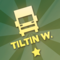 Truck insignia 'Tiltin West'
