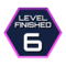 Finished Level 6