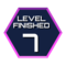 Finished Level 7